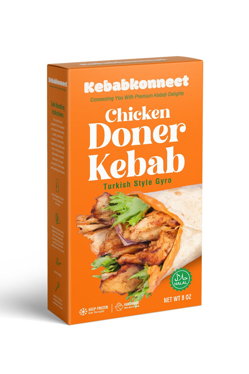 Sliced Chicken Doner Kebab 8 oz